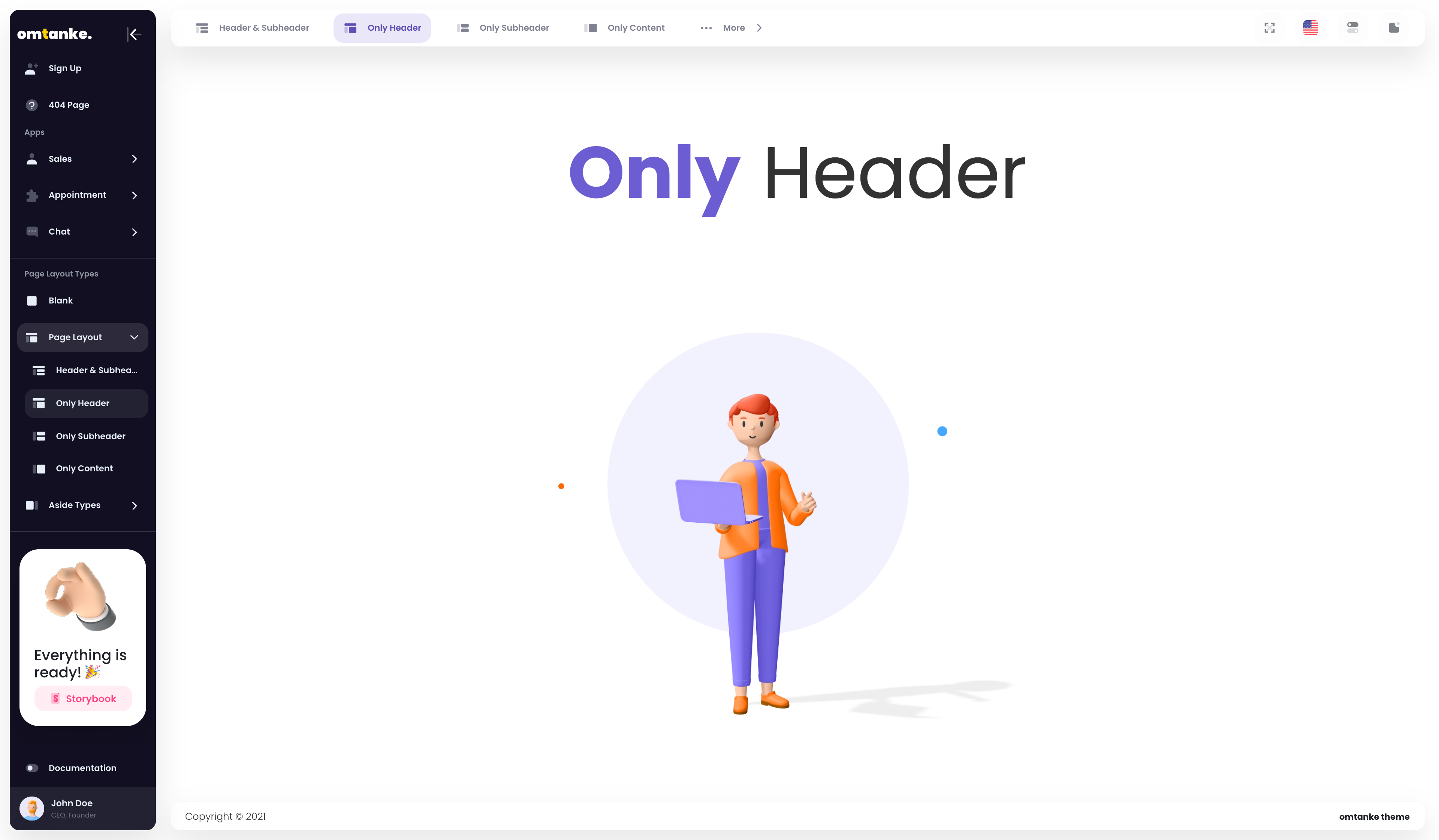 Facit | React Admin Dashboard Template